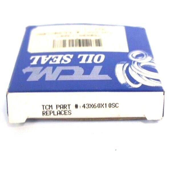 LOT OF 4 NIB TCM 43X60X10SC OIL SEALS 43MM X 60MM X 10MM