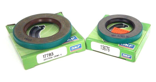 LOT OF 2 NIB SKF OIL SEALS (1) 13676 (1) 17783