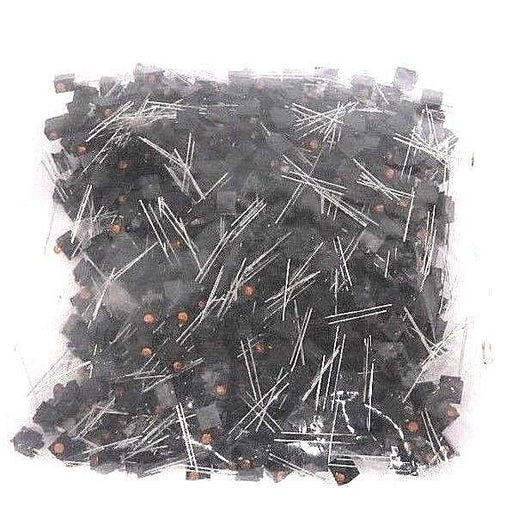 BAG OF 495 NEW AVAGO HLMP-1401-D00A1 LED, T-1, YELLOW, 3.6MCD, 585NM LAMPS