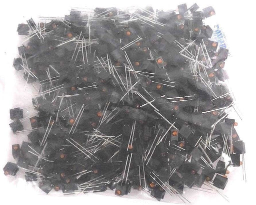 BAG OF 500 NEW AVAGO HLMP-1401-D00A1 LED, T-1, YELLOW, 3.6MCD, 585NM LAMPS