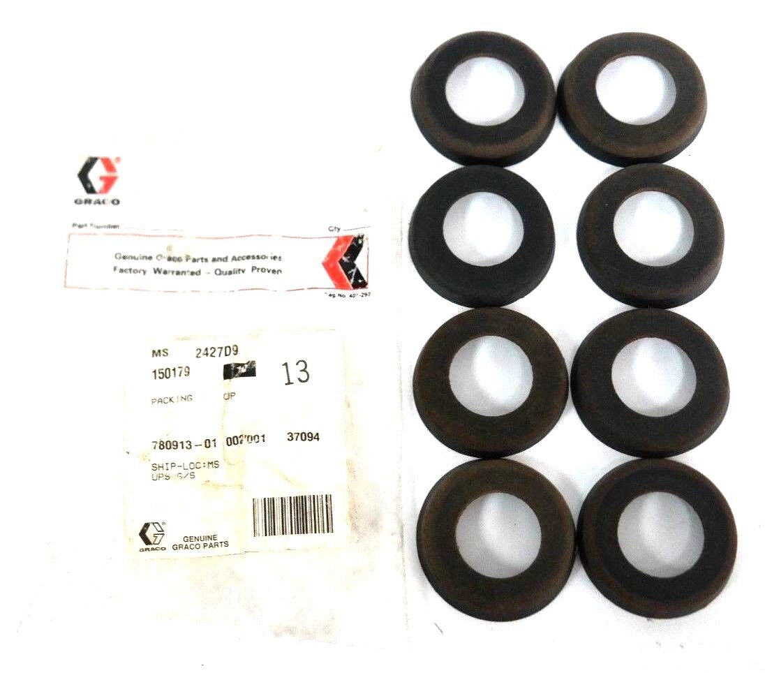 LOT OF 8 NEW GRACO 150179 PACKING CUPS