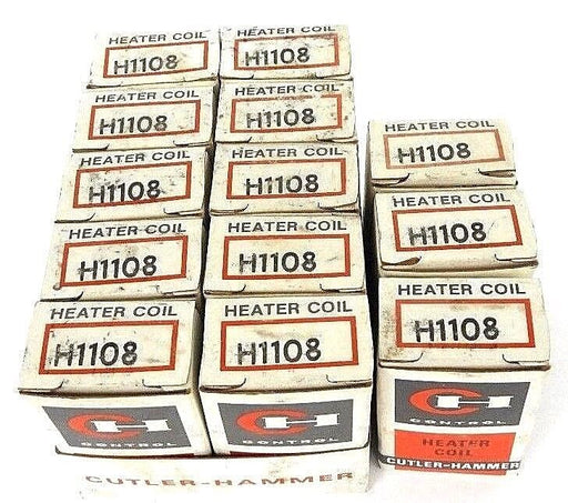 LOT OF 13 NEW CUTLER HAMMER H1108 OVERLOAD THERMAL UNIT HEATING ELEMENTS