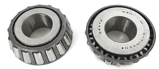 LOT OF 2 NEW TIMKEN 02473 BEARING CONE 1INCH BORE 7/8INCH WIDTH
