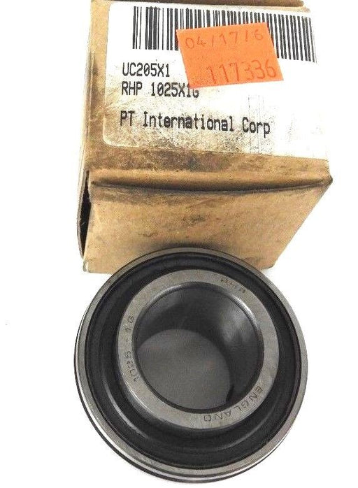 NIB PTI UC205X1 BEARINGS RPH 1025X1G