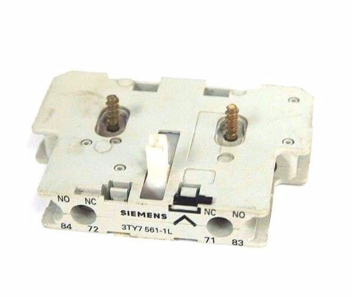 LOT OF 3 NIB SIEMENS 3TY7-561-1L AUXILIARY CONTACTS 1NO/1NC 3TY75611L