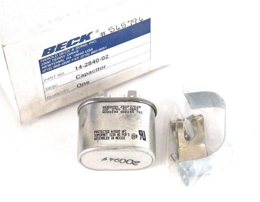 NIB AEROVOX Z50P3702M RESISTOR, BECK 14-2840-02, 565796