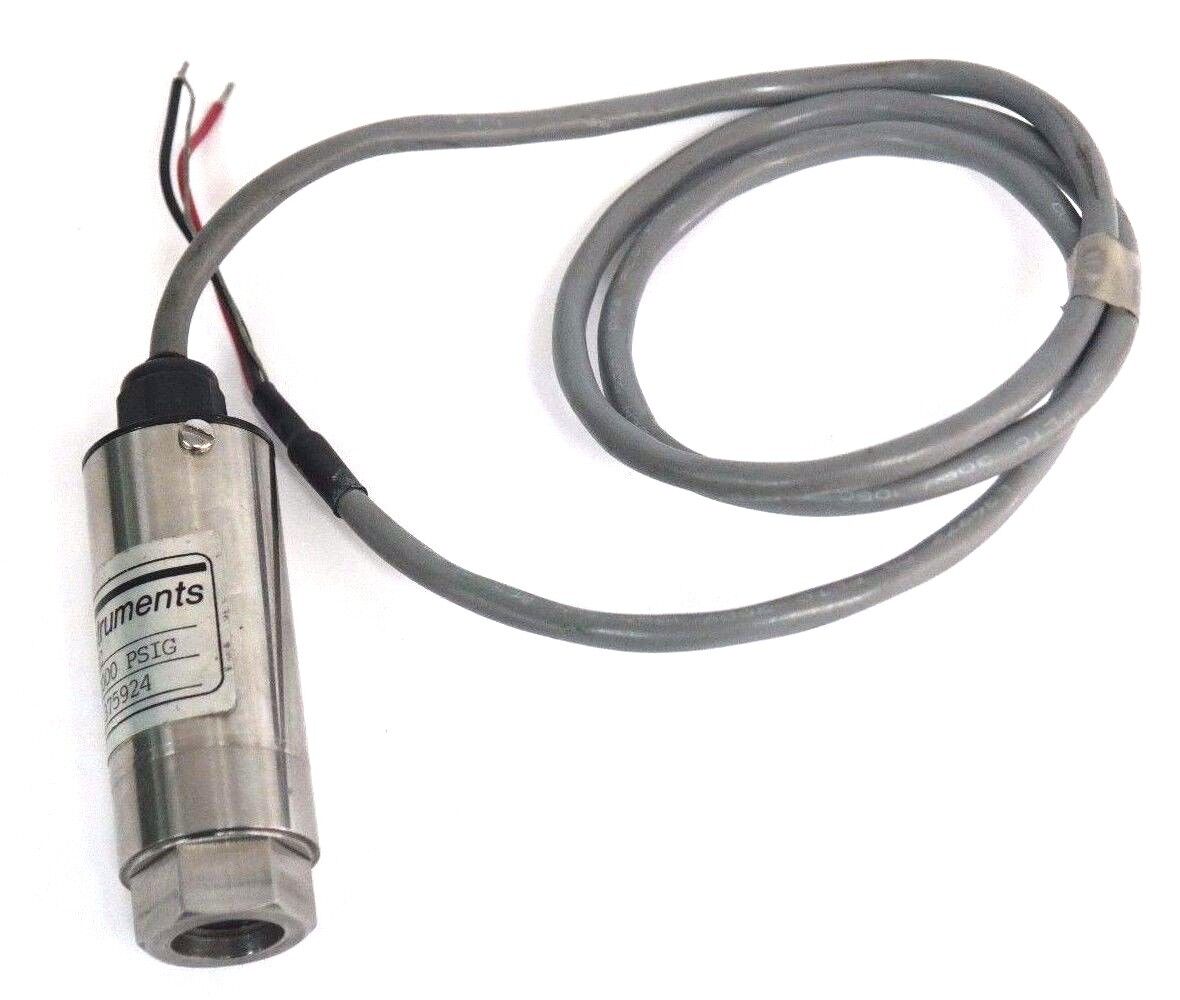DCT INSTRUMENTS PZB2KGC PRESSURE TRANSDUCER 0-2000 PSIG
