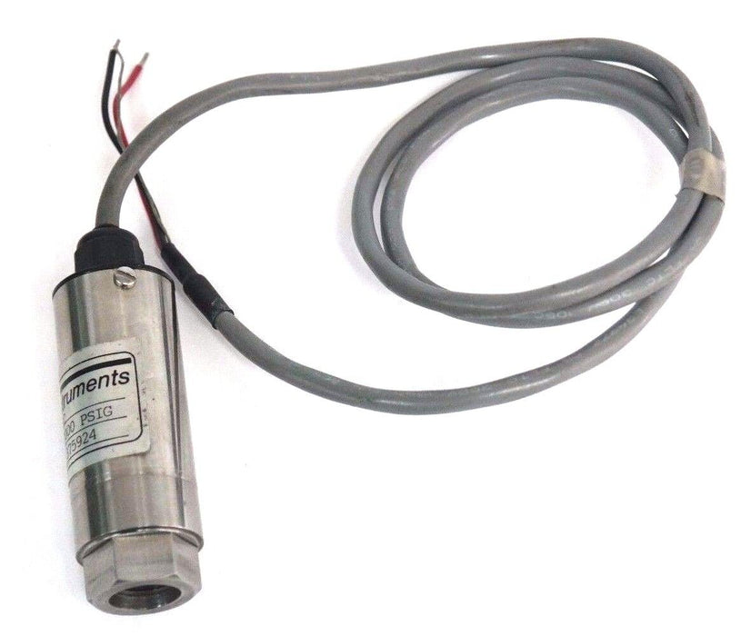 DCT INSTRUMENTS PZB2KGC PRESSURE TRANSDUCER 0-2000 PSIG