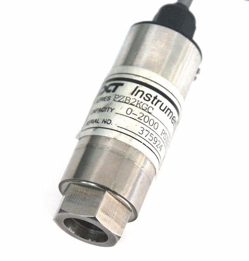 DCT INSTRUMENTS PZB2KGC PRESSURE TRANSDUCER 0-2000 PSIG