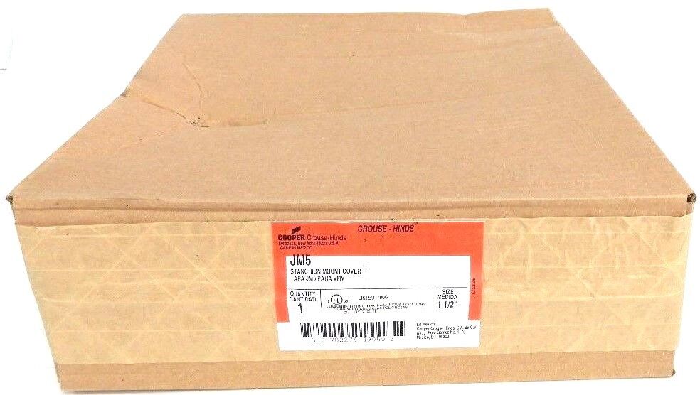 NIB COOPER JM5 STANCHION MOUNT COVER 1-1/2" TAPA JM5 PARA VMV
