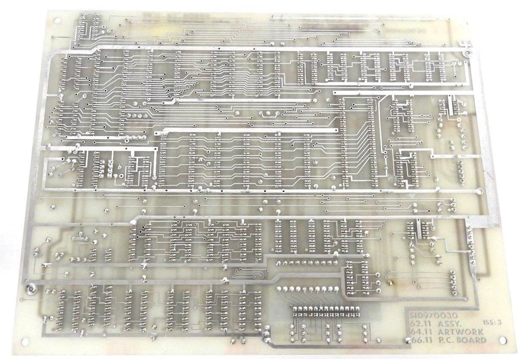 REPAIRED INK JET SID970030 PRINT SEQUENCER 62.11 P.C.B. ASSY