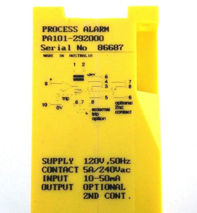 NEW A.P.C.S. PA101-292000 SINLE CHANNEL PROCESS ALARM P-00N3D-266709