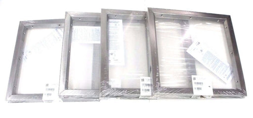 LOT OF 4 NEW AIR LOUVERS VLFEZS-1818 STAINLESS STEEL ACTIVAR VISION LITES