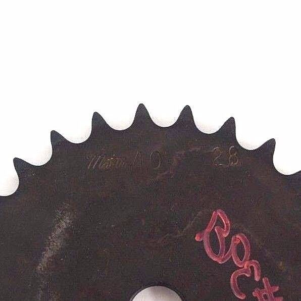NEW MARTIN 40A28-5/8 SPROCKET 28TEETH STEEL 5/8IN BORE