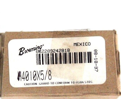 NIB BROWNING 4010-5/8 SPROCKET #40 CHAIN, 10TEETH, H4010X5/8