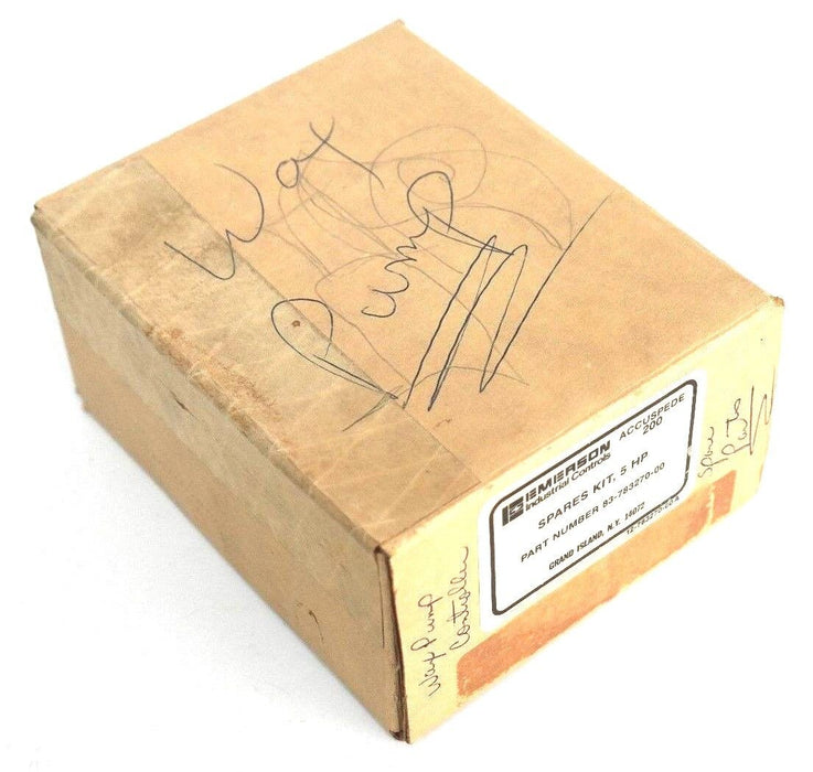 NIB EMERSON 83-783270-00 ACCUSPEDE 200 SPARES KIT, 5 HP, 8378327000