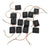 LOT OF 13 NEW HELWIG CARBON E-83 GRADE E44 CARBON BRUSES