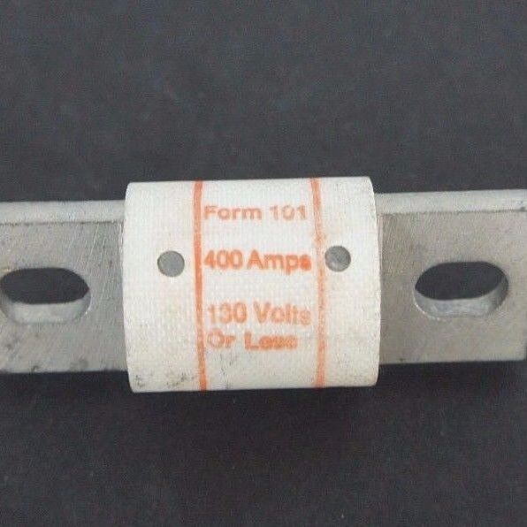 LOT OF 5 NEW GOULD SHAWMUT A13X400 AMPTRAP TYPE 4 FUSES 400 AMPS, 130 V
