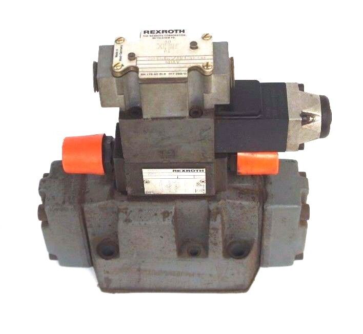 REXROTH 4WEH16J60/6AW120-60NETS2 VALVE W/ Z2FS-6-2-41-10V & 4WE6J52/AW120-60