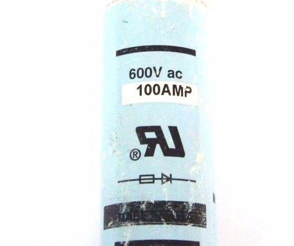 NEW BUSSMANN KAC-100 FUSE 600V, 100 AMP, KAC100