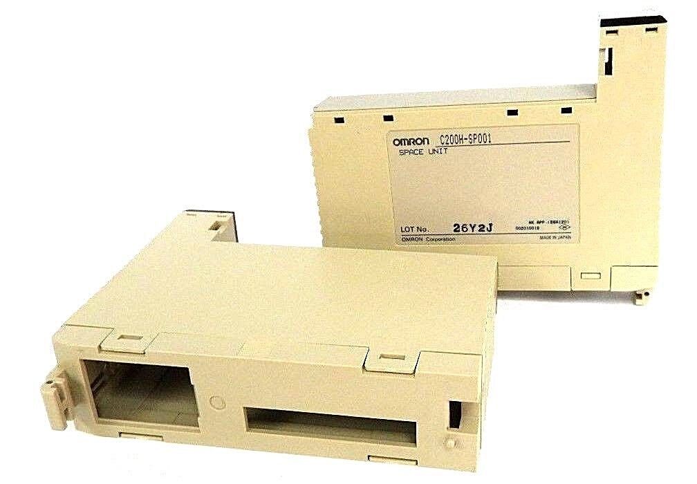 LOT OF 2 OMRON C200H-SP001 SPACE UNITS C200HSP001
