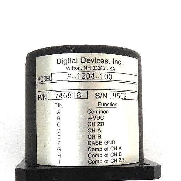 NEW DIGITAL DEVICES 746818 ENCODER S-1204-100