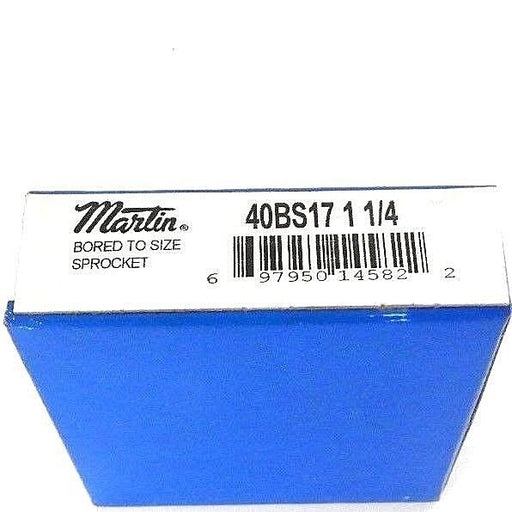 FACTORY SEALED MARTIN 40BS17-1-1/4 SPROCKET ROLLER 1-1/4PITCH 40TEETH