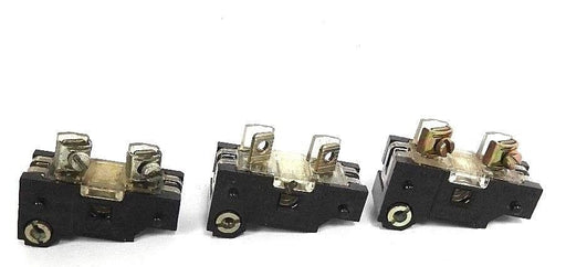 LOT OF 3 GENERAL ELECTRIC CR104P CONTACT BLOCKS