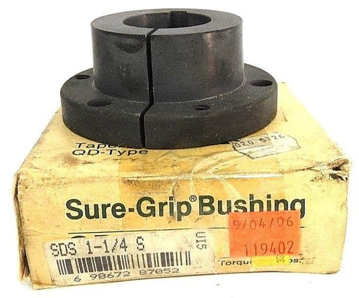 NIB TB WOODS SDS-1-1/4 SURE-GRIP BUSHING TAPERED QD-TYPE SDS-1-1/4-S