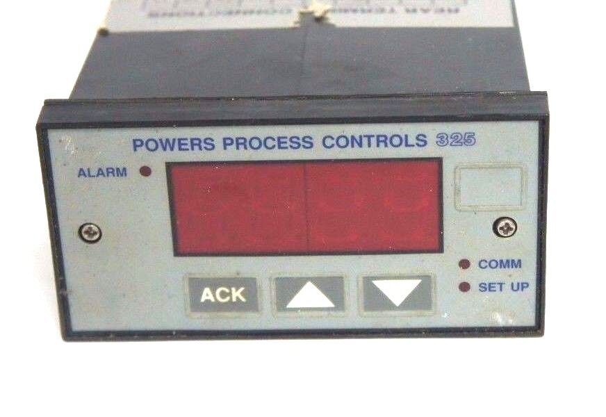 POWERS PROCESS CONTROLS 325-C000 DIGITAL TEMP. CONTROLLER 300 SERIES F/W 7.6