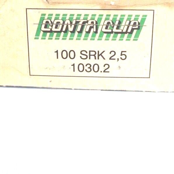 LOT OF 87 NEW CONTA CLIP SRK2.5 TERMINAL BLOCKS SRK25