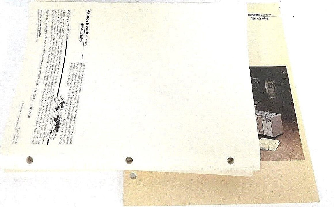 LOT OF NEW ALLEN BRADLEY SLC 500 USER MANUALS