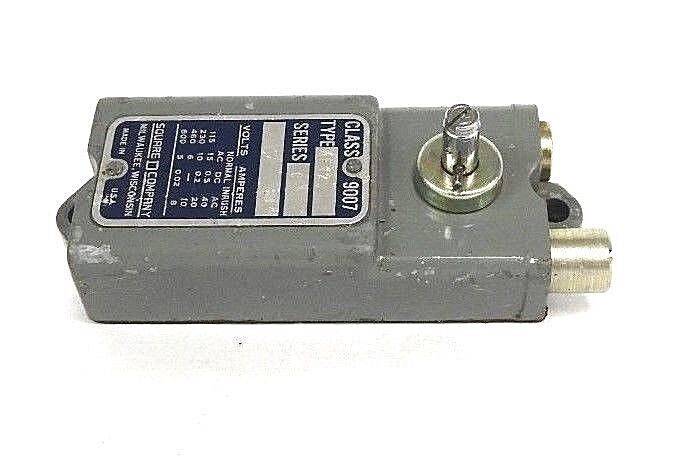 SQUARE D 9007-AF12 LIMIT SWITCH 9007AF12, SER. C