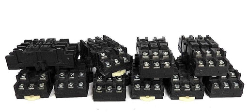 LOT OF 10 NEW ALLEN BRADLEY 700-HN127 RELAY SOCKETS 15AMP 300V 11PIN BLADE