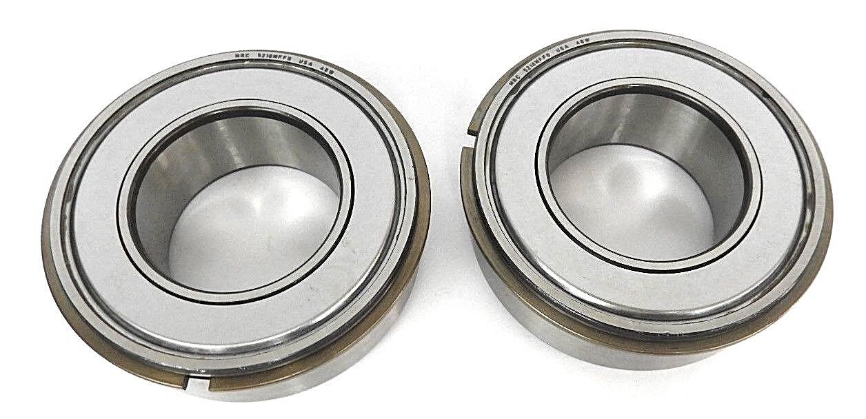 LOT OF 2 NEW MRC 5210MFFG BALL BEARING 50X90X1-3/16IN