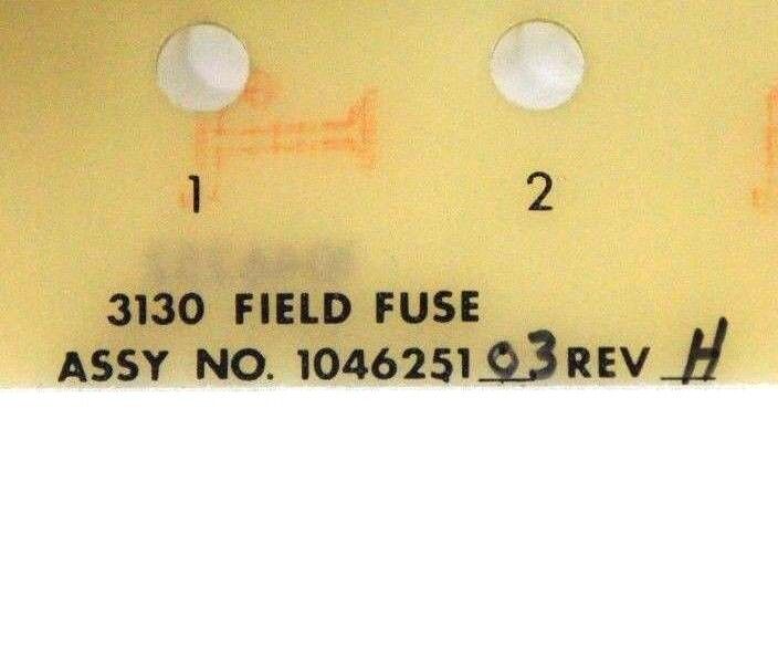NEW FINCOR 3130 FIELD FUSE BOARD 104625103 REV. H