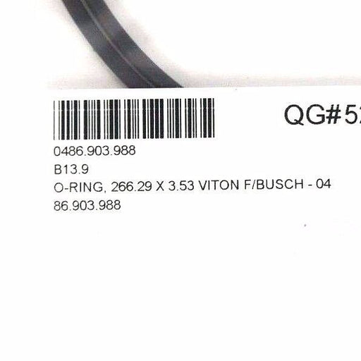 NEW ATLAS COPCO CHICAGO 0486.903.988 O-RING, 266.29 X 3.53 VITON F/BUSCH