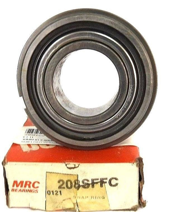NIB MRC 208SFFC BEARING SHIELDED W/ SNAP RING 40MM ID X 80MM OD X 1.1875" W