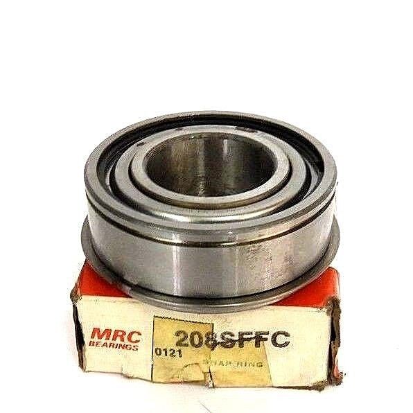 NIB MRC 208SFFC BEARING SHIELDED W/ SNAP RING 40MM ID X 80MM OD X 1.1875" W