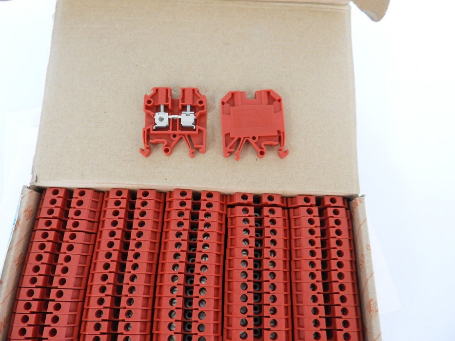 BOX OF 100 NEW WEIDMULLER 9129920000 SAK 4/EN RT