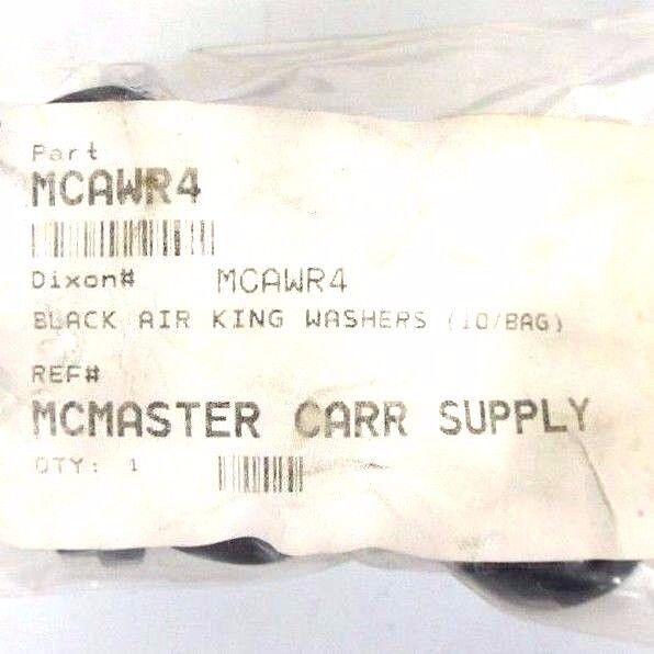 LOT OF 50 NEW DIXON AWR4 BLACK AIR KING WASHERS 1-5/16" MCAWR4