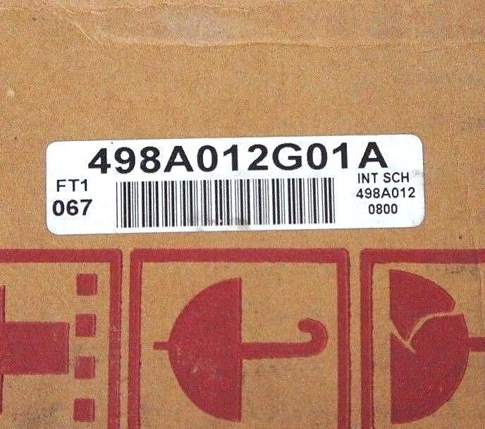 NIB ABB ASEA BROWN BOVERI 498A012G01A TERMINAL STRIP W/ MANUAL DISCONNECTS