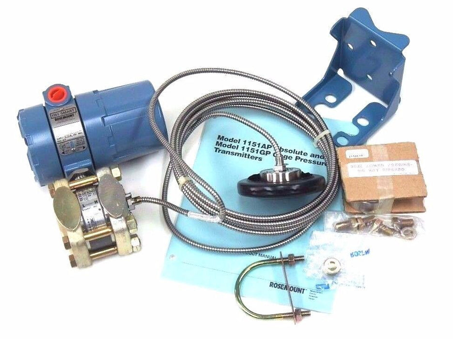 NIB ROSEMOUNT 1151AP6S12T0544E6M4B1 SMART TRANSMITTER W/ 1199RFW11A11A21M0004