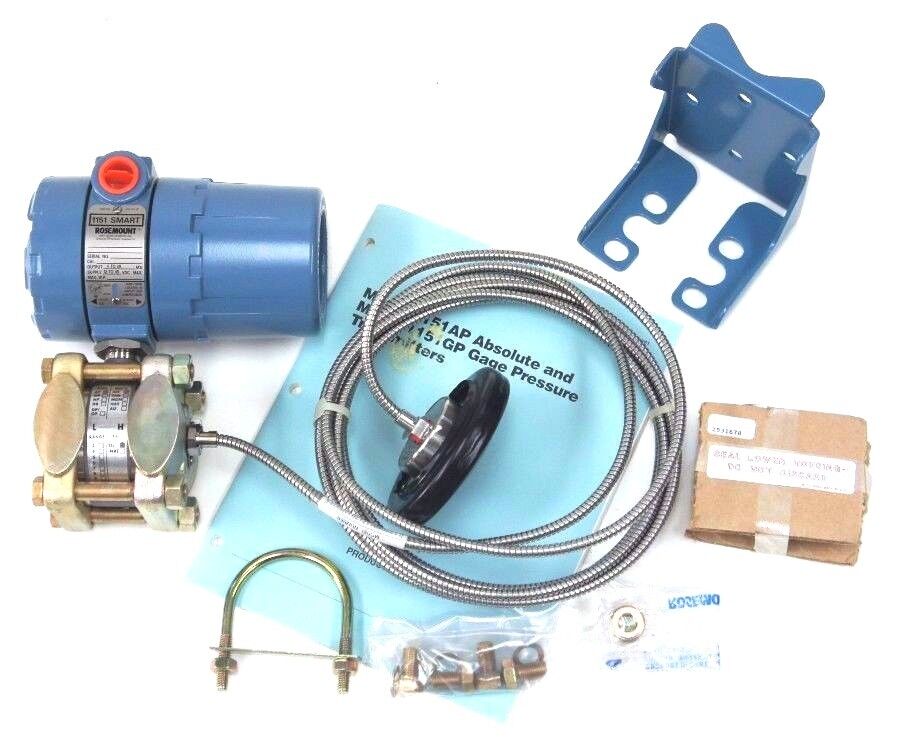 NIB ROSEMOUNT 1151AP6S12T0544E6M4B1 SMART TRANSMITTER W/ 1199RFW11C11A21M0004