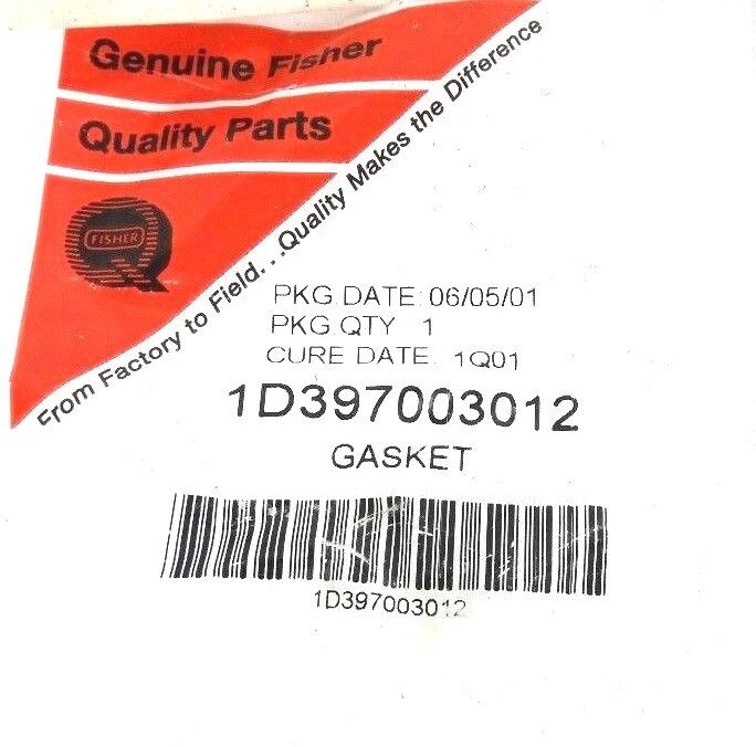 NIB FISHER CONTROLS 14A5726X032 BELLOWS ASSEMBLY W/ 5 O-RINGS, 2 GASKETS