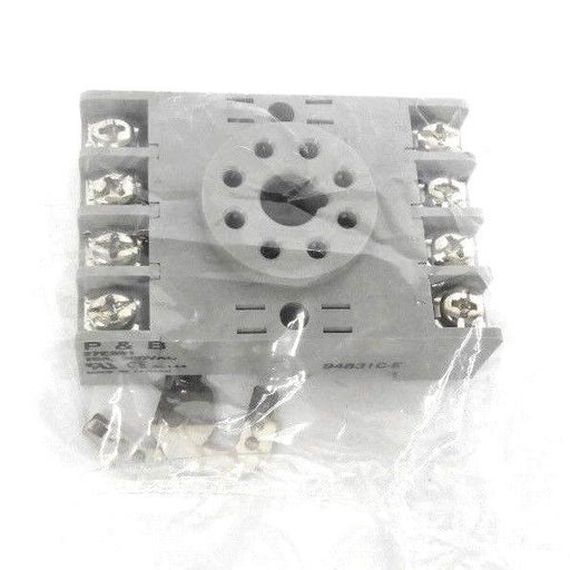 LOT OF 6 NEW POTTER & BRUMFIELD 27E891 RELAYS BASES 10A, 300VAC, 94831C-E
