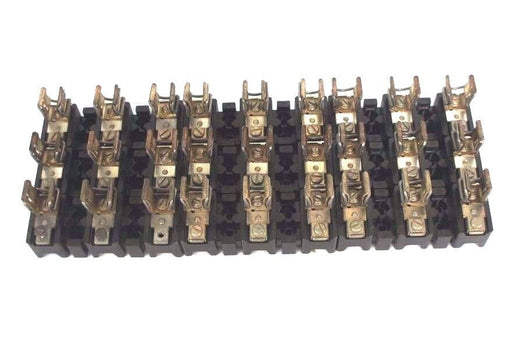 LOT OF 9 ALLEN BRADLEY X-401978 FUSE BLOCK 30AMP 600 VOLT MAX X401978
