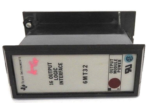 LOT OF 2 TEXAS INSTRUMENTS 6MT32 16-OUTPUT LOGIC INTERFACE MODULE POWER