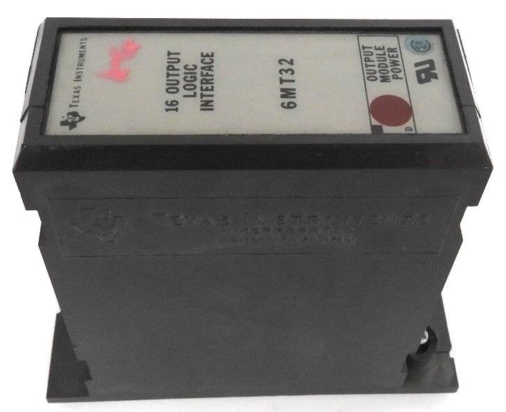 LOT OF 2 TEXAS INSTRUMENTS 6MT32 16-OUTPUT LOGIC INTERFACE MODULE POWER