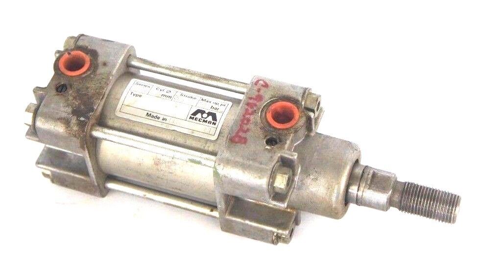 MECMAN SERIES 165 AIR CYLINDER VALVE CYL. 50MM, STROKE 35, MAX OP. PR. 10 BAR